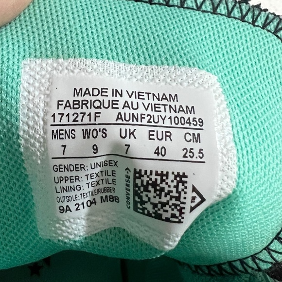 Converse Psychedelic Hoops Black Hi Top Sneaker - Picture 9 of 9